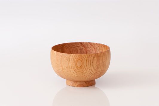 Shirasagi Bowl M Zelkova Natural