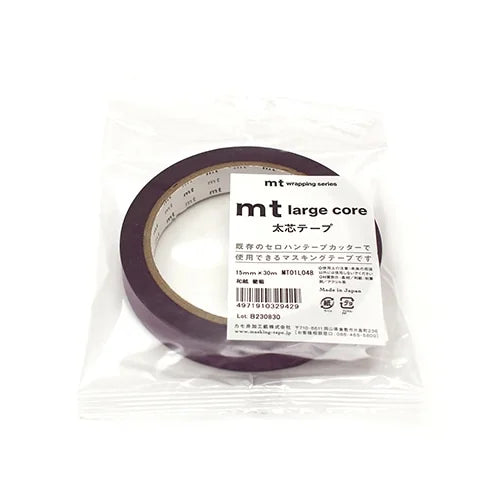 mt Large Core Masking Tape – Grape, 15mm×30m