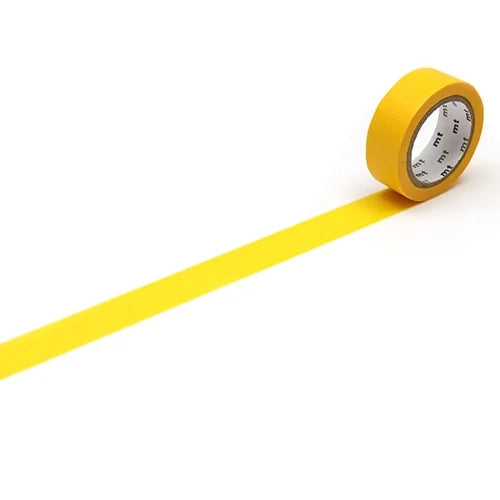 mt Masking Tape – Yellow, 15mm×7m