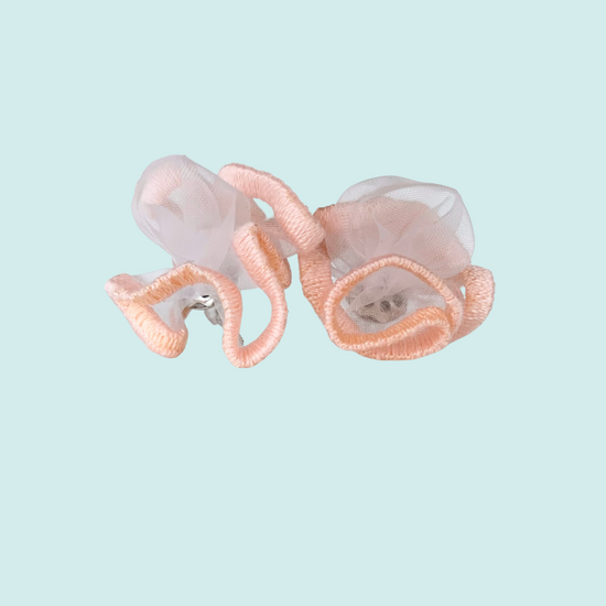 Pierced / Earrings Organza (Pink)