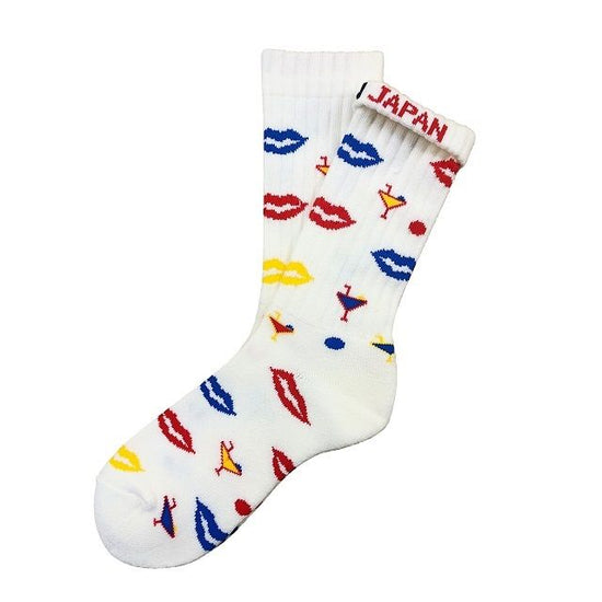 "Aventure -white- " Socks