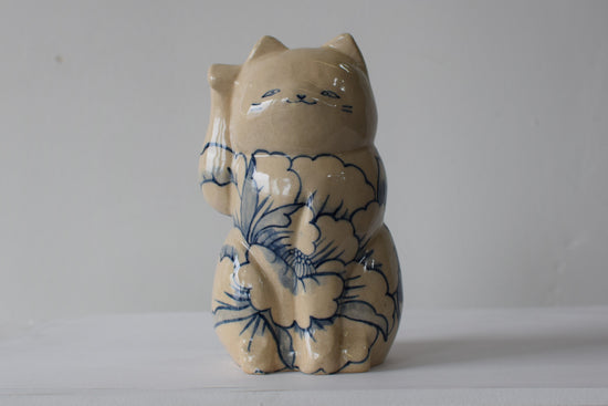 Maneki neko peony