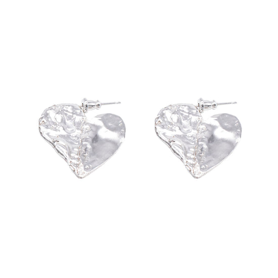 Silver 925 Small Heart Earring