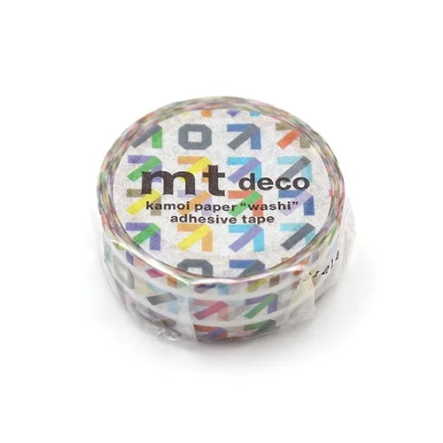 mt Masking Tape 1P – Arrows, 15mm×7m