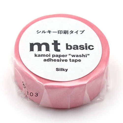 mt Masking Tape – Silky Pink, 15mm×5m