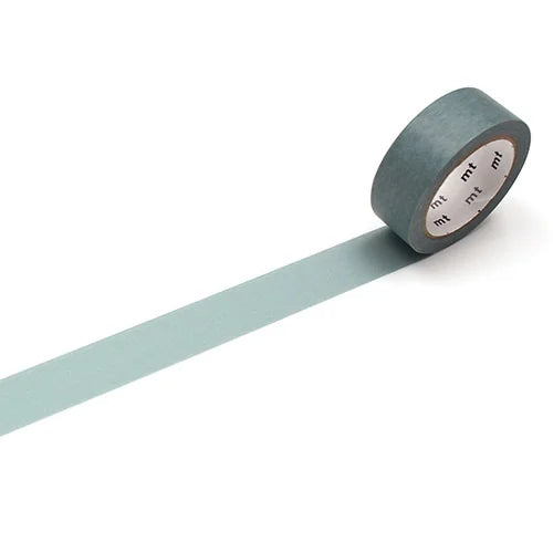 mt Masking Tape 1P – Fukagawa Gray-Green (Dusty Color), 15mm×7m