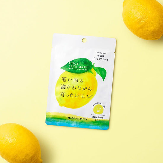Setouchi Lemon Face Mask, 1 sheet