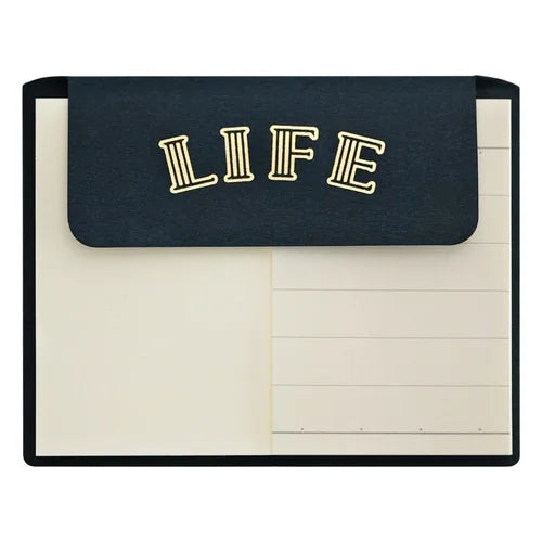 LIFE × Yamama Bungu Sticky Note Refill – Ruled, Plain + Ruled