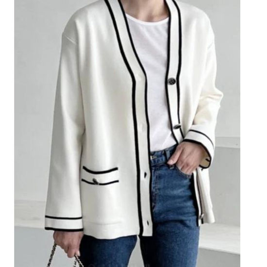 jacket-style cardigan