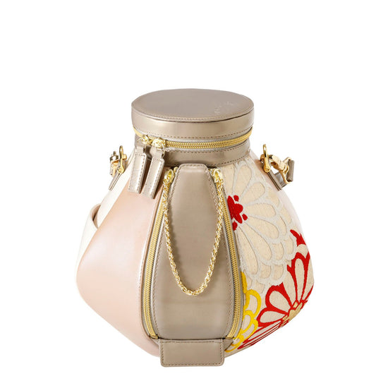 HOZUKI LANTERN mini:Kiku gold pink