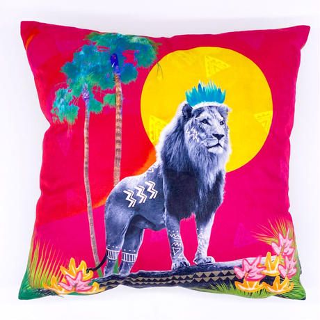 Explorer Cushion Cover Stand Tall Simba Red