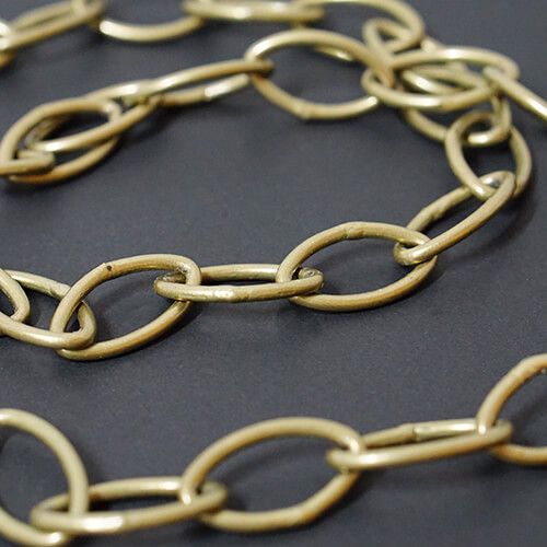 63182 [POSH MADE] Iron Chain Antique Gold