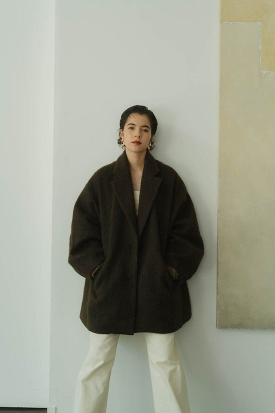 Mix Shaggy Outer/Khaki Brown