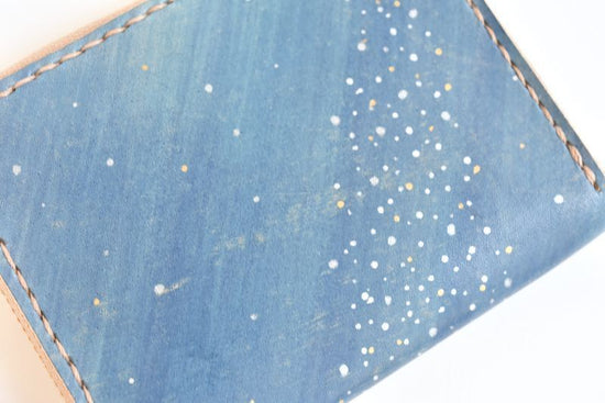 Starry sky No.245 (Round zipper coin purse)