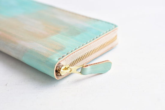 Sunset No.58 (round zipper long wallet)