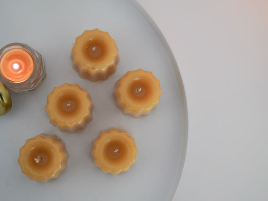 Miel - Beeswax Canele Candles
