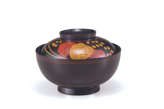 Zelkova 4.5 Nimono Bowl, Chokan 5 kinds of pictures, sold by 5 customers SR-0059 This is high-grade kappo lacquerware made of high-quality zelkova.