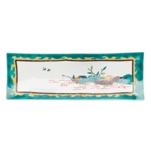 [Eisyou] Dish with a design of a fisherman