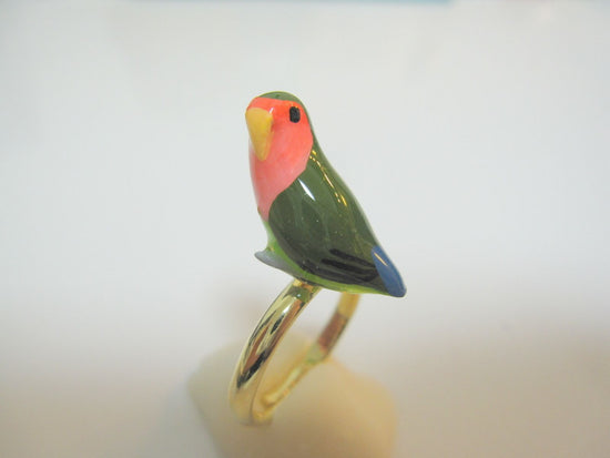 Crested Cockatoo Ring