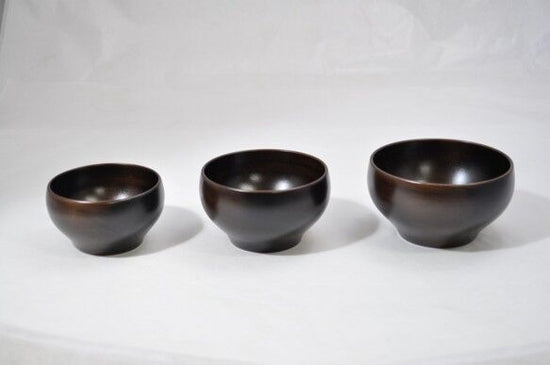 Sakura 0 Bowl, Dark Brown S SO-0559