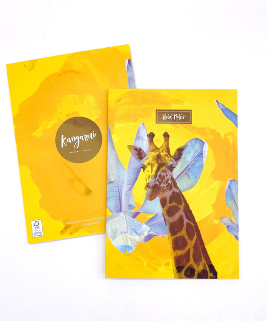 Wild Notebook (ruled) Radiant Giraffe