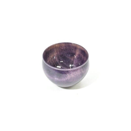 Colorful drinking cup made of wooden horse chestnut Ochoko Colorful Purple SX-0656