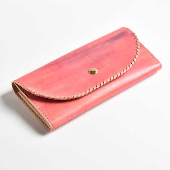 Country red No.94 (trifold long wallet)