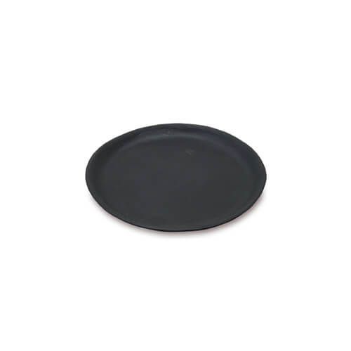 63632 [PLUS THE GREEN] Round Plate Black