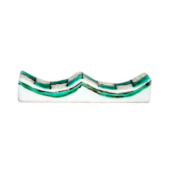 [Eisyou] Brush mount with checkerboard design (green), small