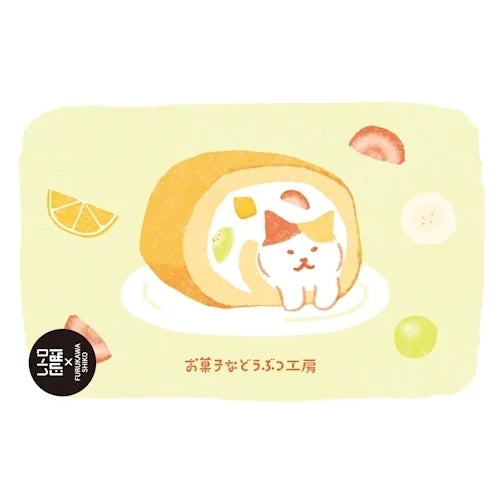 Furukawa Shiko Retro-Print Postcard – Cat in the Gap