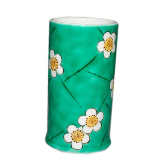 [Eisyou] Writing tube with ice-split plum and flower design