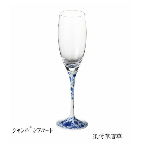 Wine glass gift [Arita Roman wine glass (paisley)]Aritayaki