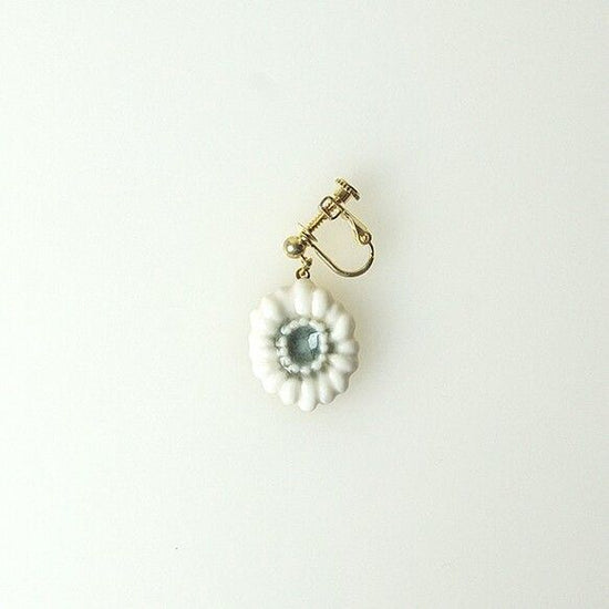 Rimu White Clip-on earrings