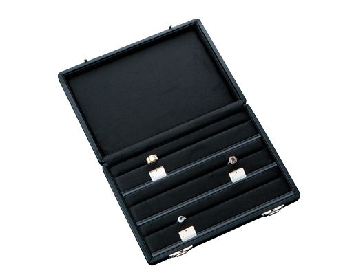 Case for 24 rings in 3 rows, ring storage case AR-5414