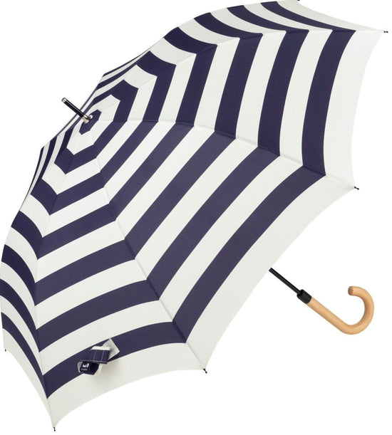Smooth Jump Striped Long Umbrella