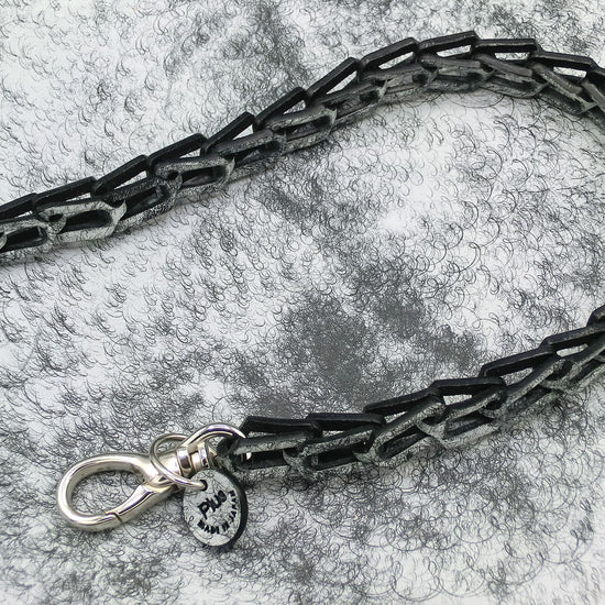 Wallet chain wax plus leather