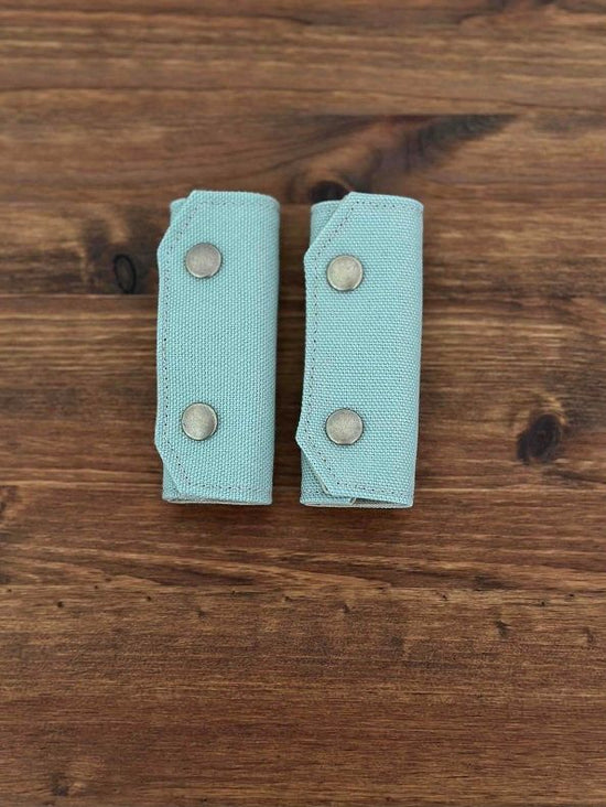 Canvas handle cover (Smoky Celadon)