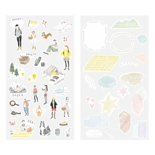 MIDORI Washi Stickers 