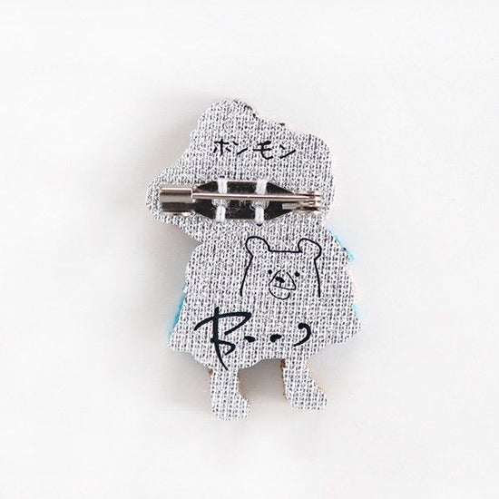 [Collaboration] pokefasu pokefasu crying bottle brooch fat bottle badge