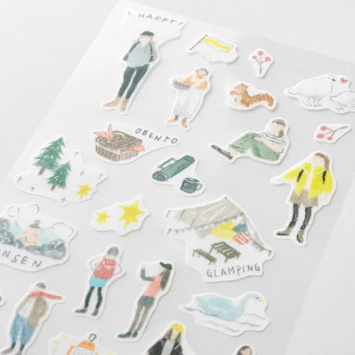 MIDORI Washi Stickers 