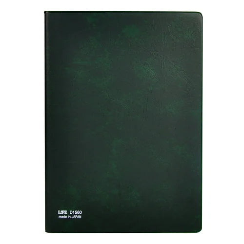 LIFE One-Year Diary – A5, Vertical ruled, Green