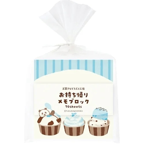 Furukawa Shiko Takeout Memo Block – Relaxing Panda