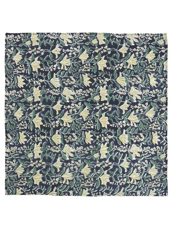 Block-printed cotton bandana (6 colors)