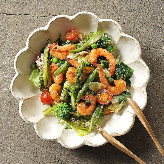 Linka White 24 Bowls White Japanese Tableware Bowl Made in Japan Minoyaki, Stylish, Modern