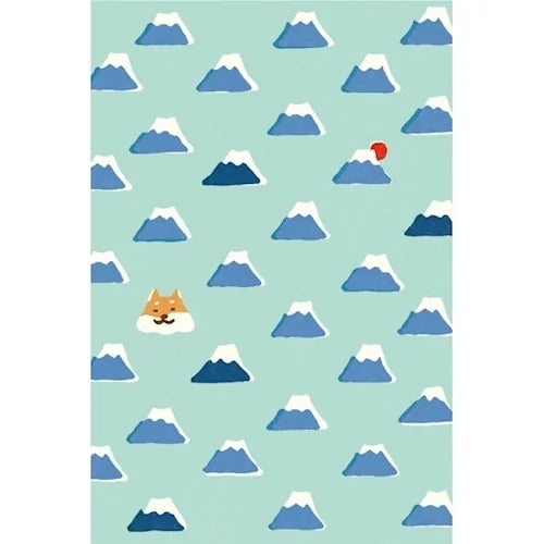 Furukawa Shiko Goshuin Stamp Book – Lucky Mount Fuji and Dog