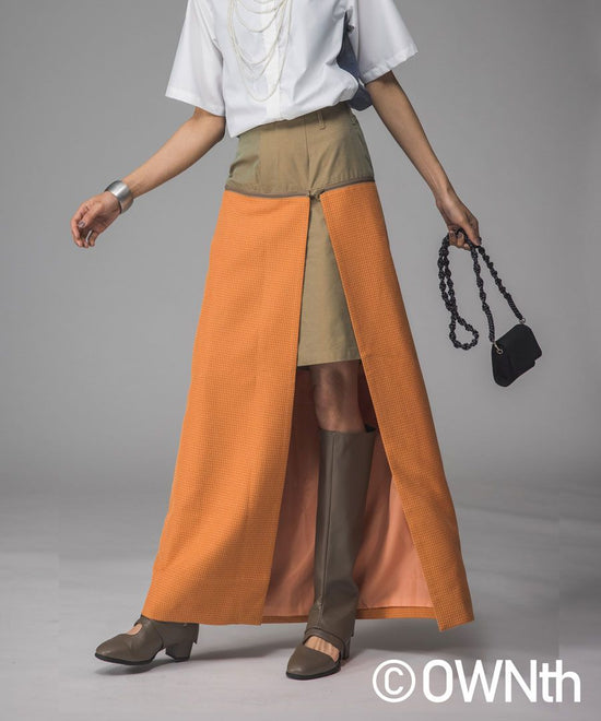 Half Pants x Long Skirt