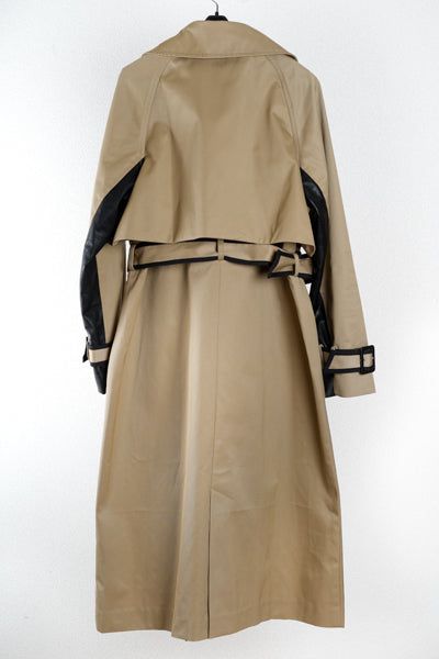 Piping Trench Coat (Beige)