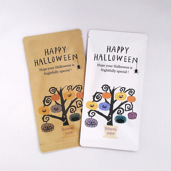 Tea Mail (Halloween_Jack Lantern C, Lemon Japanese black tea bag 3g x 5P)[Black tea/Gift].