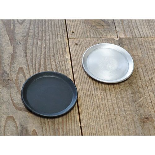 63632 [PLUS THE GREEN] Round Plate Black