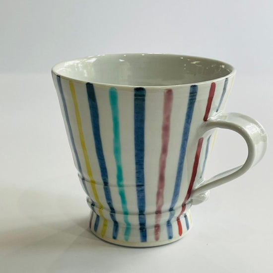 [Tetsuo Tada] Kururi mug with design of colored deciduous grasses